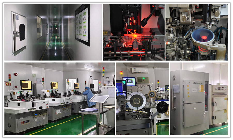Dongguan Lanjin Optoelectronics Co., Ltd. línea de producción de fábrica