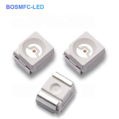 20mA 3528 SMD LED Azul Emitiendo luz buena Disposición de calor Para la tira de LED