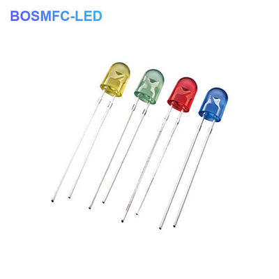 5*4*6 Diodo emisor LED oval a través del agujero estable para pantalla de visualización