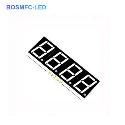 0.56 pulgadas 7 segmentos LED SMD Display 4 dígitos Anodo común ultra delgado