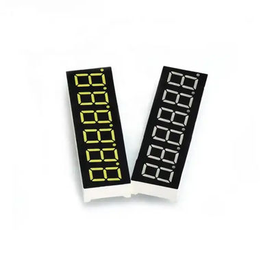 0.36 pulgadas 7 segmentos LED pantalla de 6 dígitos multifunción 20mA