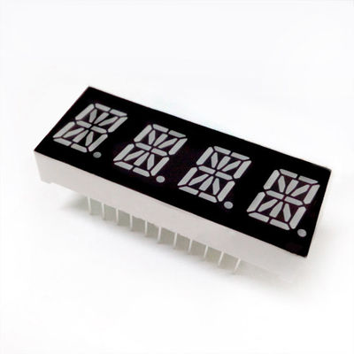 Display LED alfanumérico de 14 segmentos práctico de 4 dígitos 16 segmentos