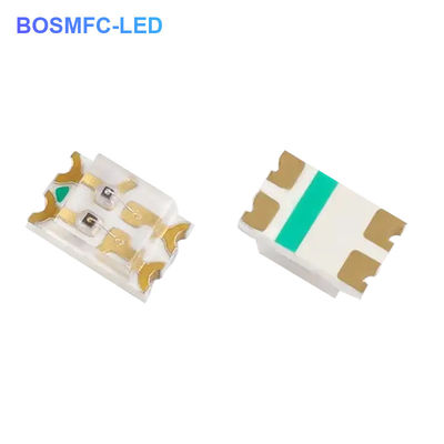 Antiestático Bi Color 0805 SMD LED Chip 2012 Rojo profundo 660nm &amp; Luz amarilla