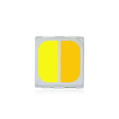 2W 3030 LED SMD Bicolor 2 en 1 Blanco cálido y blanco fresco Color Disposición de calor