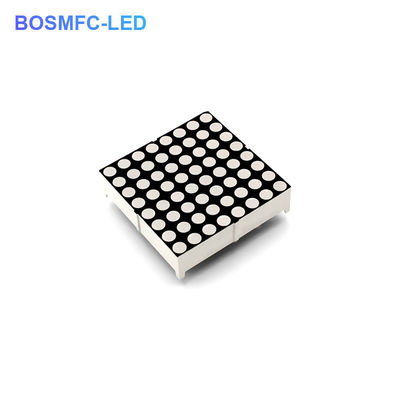 64x64x7.5mm 8x8 pantalla de matriz de puntos, luz roja LED pantalla de matriz