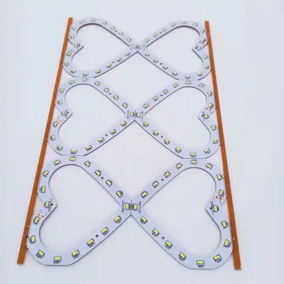 personalizamos la placa de circuito LED de PCB de estrellas de múltiples capas, la placa de aluminio FR4 PCBA con LED