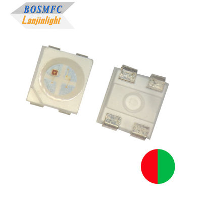 RoHS 20mA LED Bi color SMD 3528 Luz roja y verde para tiras de LED