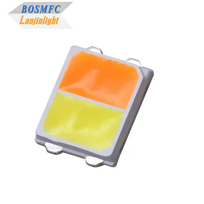 2835 Bi Color LED SMD, 3.75x2.8x0.65mm Frío Blanco Y Caliente Blanco Chip de Luz LED
