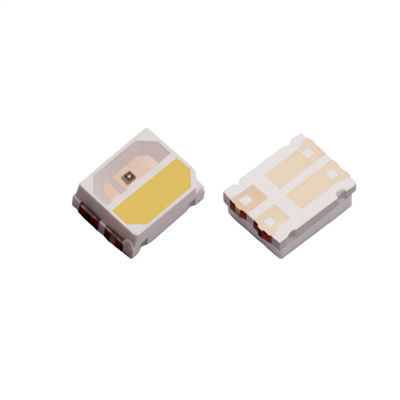 LED de doble color rojo y blanco cálido CCT2700-3200K Chip LED antiestático brillante