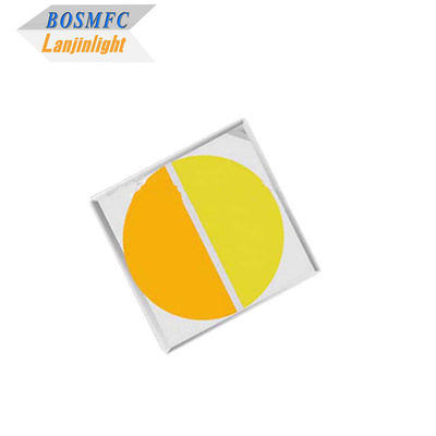 2W 3030 LED SMD Bicolor 2 en 1 Blanco cálido y blanco fresco Color Disposición de calor