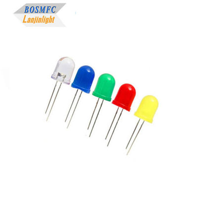 8mm 10mm LED de agujero Super Brillante, F10 lámpara de LED de diodo único fábrica de venta
