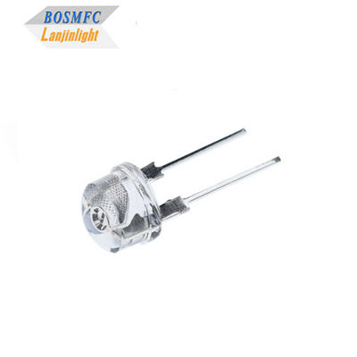 Sombrero de paja 10 mm 8 mm a través del diodo emisor LED de agujero para la luz del escenario