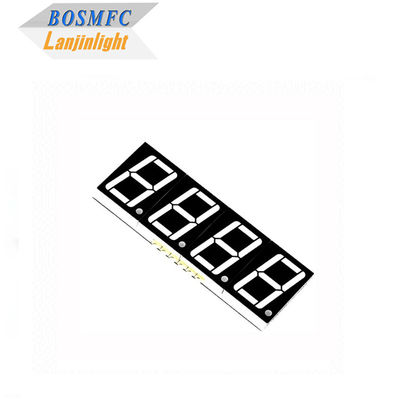 Cara negra 4 dígitos 7 segmentos LED Modulo de visualización de 0,56 pulgadas Práctico