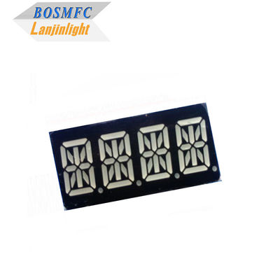 Display LED alfanumérico de 14 segmentos práctico de 4 dígitos 16 segmentos
