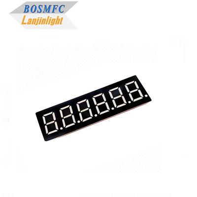 Electrónica 7 Segmento de pantalla Blanco 0,36 pulgadas 6 dígitos Durable