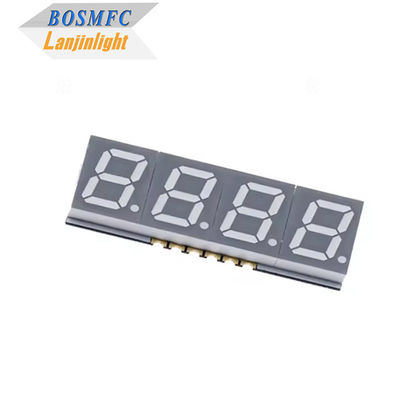 0.56 pulgadas 7 segmentos LED SMD Display 4 dígitos Anodo común ultra delgado