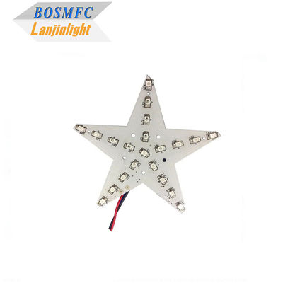 personalizamos la placa de circuito LED de PCB de estrellas de múltiples capas, la placa de aluminio FR4 PCBA con LED