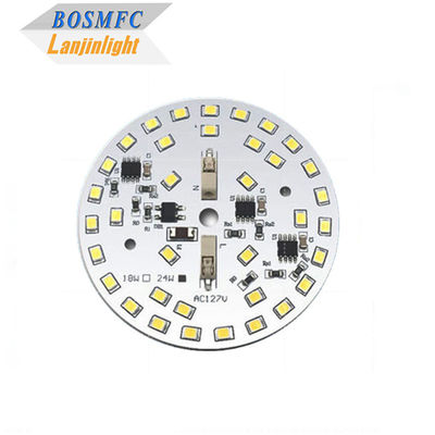 Luz de abajo 2835 SMD LED PCB de aluminio, sensor de movimiento de radar de luz de circuito ED