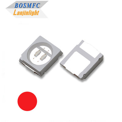 3030 SMD LED Chips 1W Chips dobles de alta luminosidad 660nm Luz roja