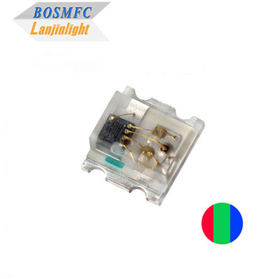 12mA 0807 LED RGB integrado en IC 5v Antideterminado 0805 SMD LED multicolor