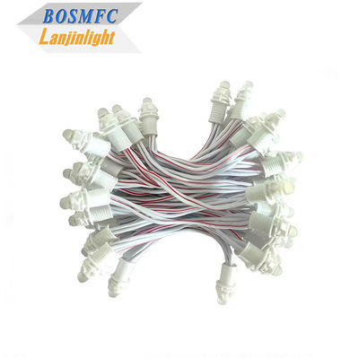 Venta caliente Dc12v 9mm Ws2811 Ip68 Inodoro Direccionable Led Píxel Inteligente Nodo Led Modulo Led Correa de luz