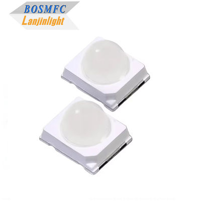 0.2W 0.5W 2835 SMD Led Chip Dome Lente 15 30 60 90 grados, Brillo de cena 10000mcd Para señales de tráfico