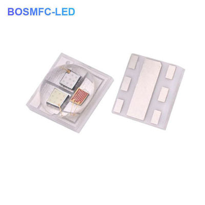 3W 3535 RGB LED 120 grados Lente de cúpula 3 en 1 de color cerámico de alta potencia SMD LED fábrica de venta