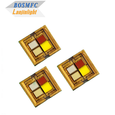 Diodo de chip LED SMD cerámico RGBW a todo color de alta potencia 6065 4 en 1, colorido, para luz de escenario