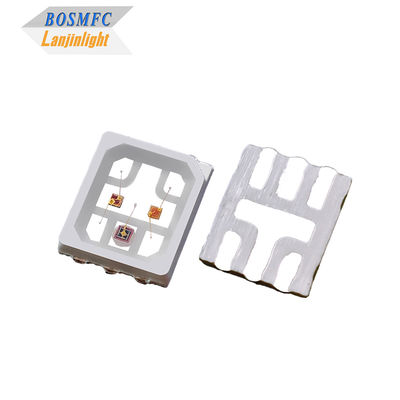 LED de chip combinado tricolor 2835 SMD LED rojo 660nm + azul 460nm + IR 830nm para luz facial de terapia de belleza