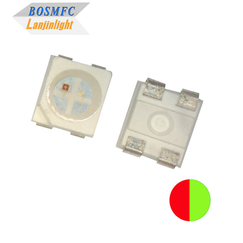 OEM 0.06W Bi Color SMD LED 3528 Rojo y Verde 568-572nm para el indicador