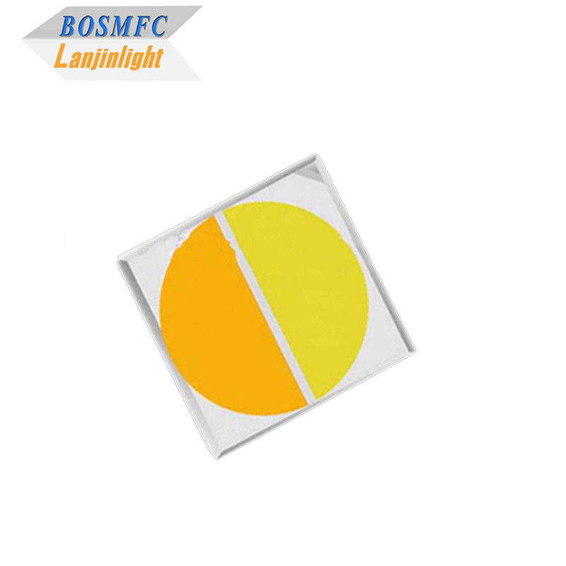 2W 3030 LED SMD Bicolor 2 en 1 Blanco cálido y blanco fresco Color Disposición de calor