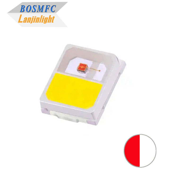 Bi Color estable 2835 SMD LED Rojo y Blanco 0.5W Disposición de calor
