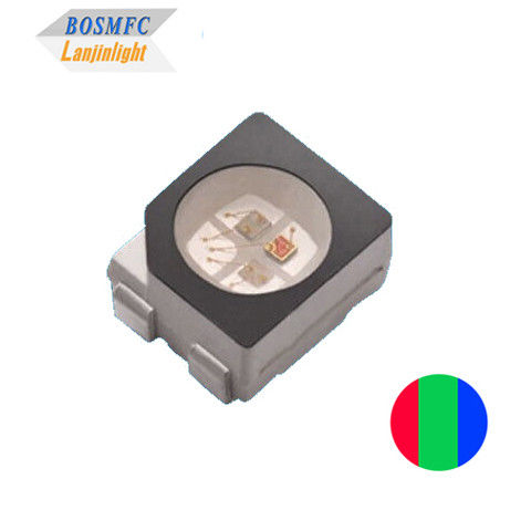 RGB SMD 3528 4 pines Rojo Verde Azul PLCC4 Tricolor Display Práctico LED