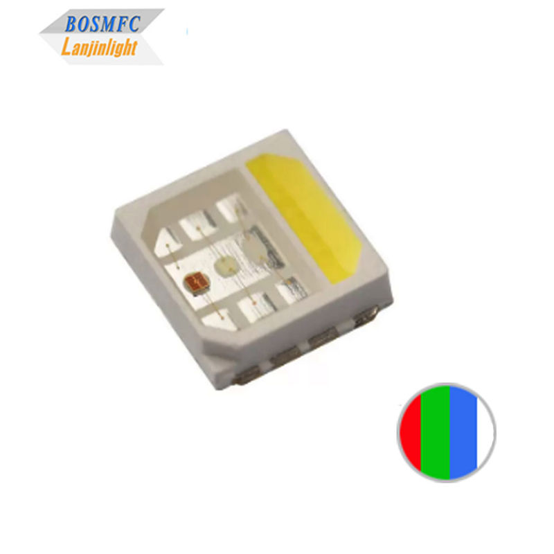 0.2W 0,8W 5054 SMD LED RGBW Chip 2W 4W 5050 luz de chips RGB
