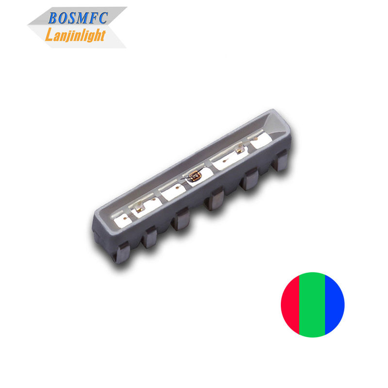 PLCC6 020 LED de vista lateral RGB de color completo para banda LED flexible