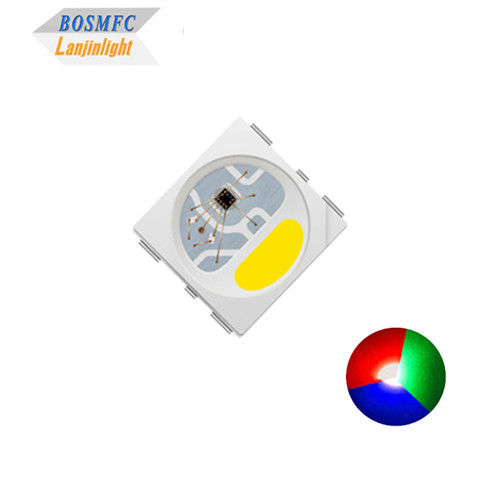 IC KS6812 Construido en PLCC6 5050 RGBW LED Chip Magic Lights para la decoración