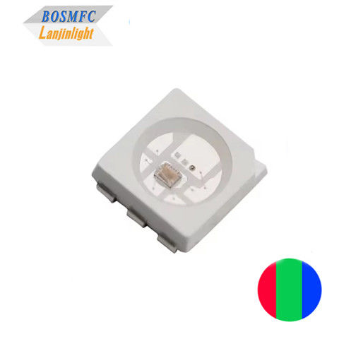 RDC12V PLCC6 5050 RGB LED IC conducción de LED SMD multicolor SK6812 / WS2812B IC