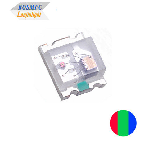 Superficie de montaje LED SMD multicolor 0805 RGB parpadeante luz 0807 para automóviles lámpara