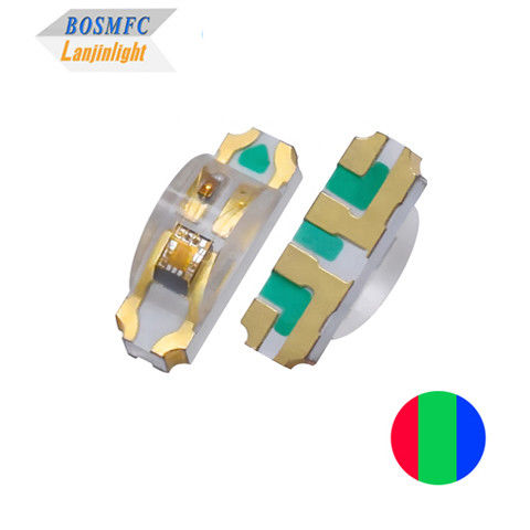 Vista lateral 1206 LED SMD multicolor para altavoz Iluminación RGB 1204 chip LED con interfaz interna de auto-parpadeo