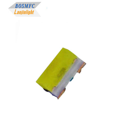 Vista lateral del LED antistatico 0402 Color blanco, LED SMD multifuncional CCT3000K