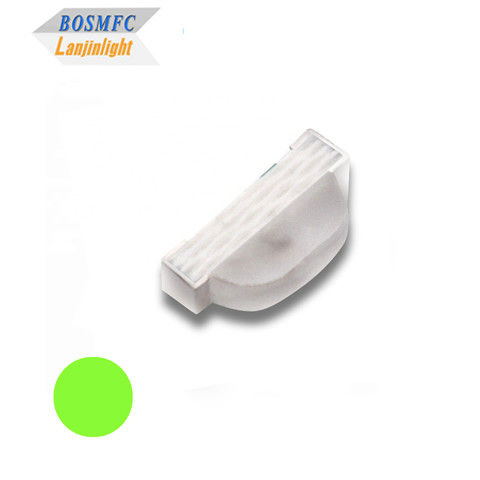 60mW Practical Side View LED SMD 0805, Amarillo Verde 568nm - 573nm Iluminación interior Chip LED único