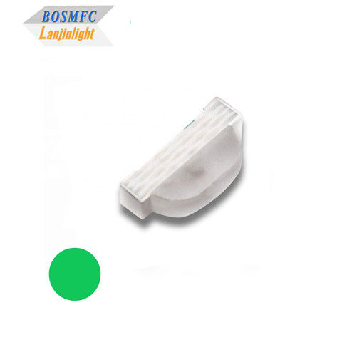 Vista lateral práctica 0805 SMD LED longitud de onda 520-535nm Color verde 60mW