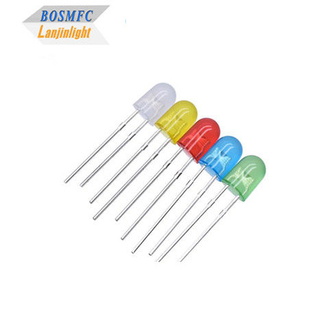 5*4*6 Diodo emisor LED oval a través del agujero estable para pantalla de visualización
