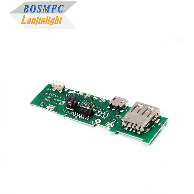 Práctico 1206 SMD LED PCBA módulo rectangular para el teléfono móvil de carga de la energía del banco de módulo PCB