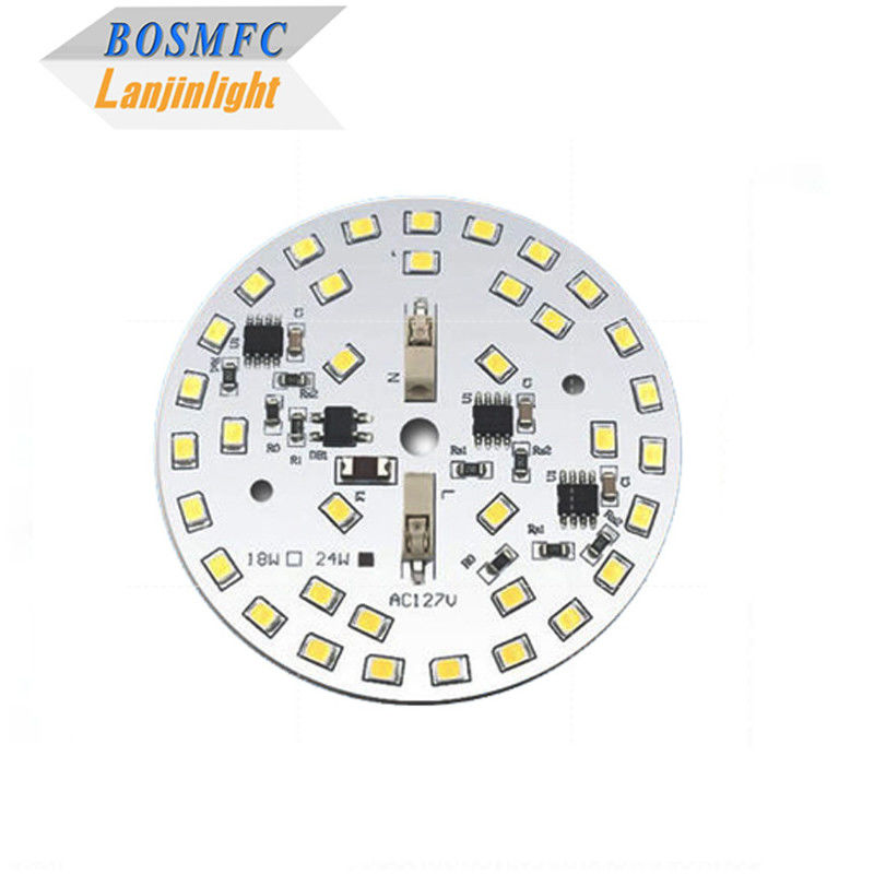 Luz de abajo 2835 SMD LED PCB de aluminio, sensor de movimiento de radar de luz de circuito ED