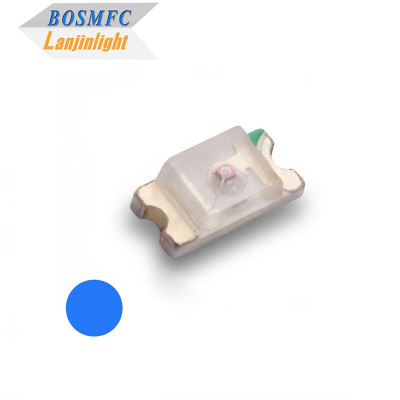 0603 SMD LED Blue chip 1608 LED diodo emisor de luz LED fábrica de venta de indicador de pantalla LED