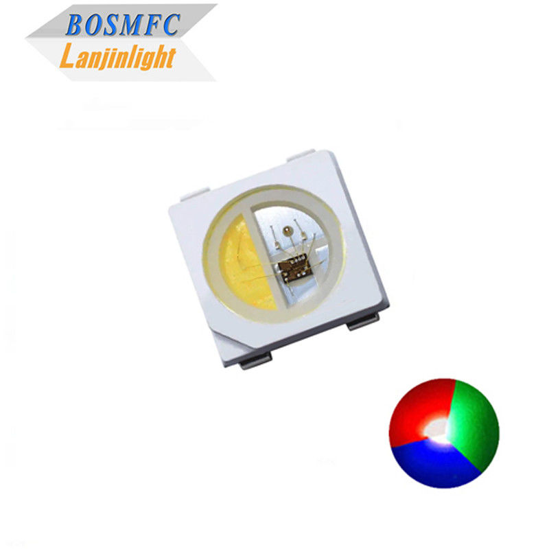 Chip LED de 5V programable que conduce el IC SMD 5050 RGBW 4 en 1 Práctico para el IC SK6812