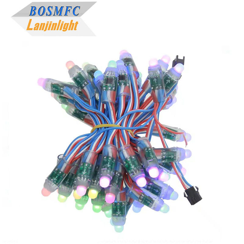 IP68 resistente al agua WS2811 LED Pixel Module String Light Digital LED Pixel DC5V Multicolor Led String Lights
