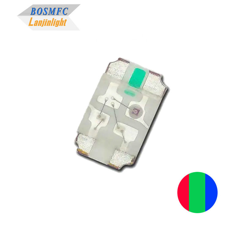 0805 SMD RGB Vida útil larga 2012 Chip LED tricolor para indicador