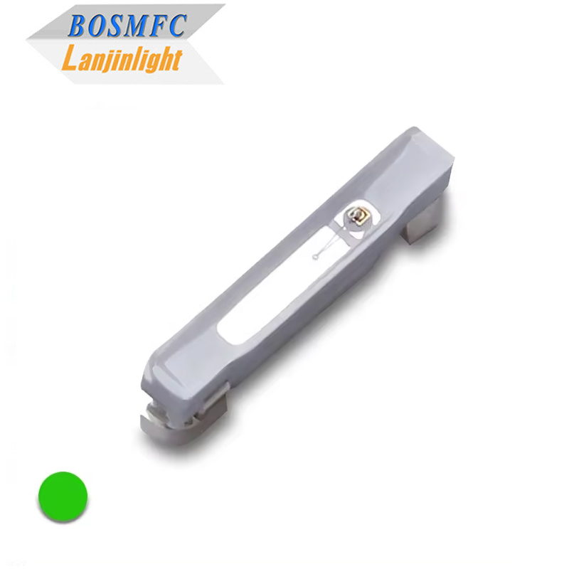 Visión lateral 020 SMD LED Verde Diodo LED de alto brillo Iluminación LED de disipación de calor para las bolas de las lámparas indicadoras